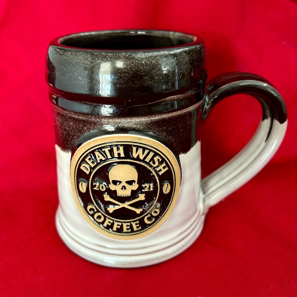 NEW Death Wish Coffee Co. 2021 Handcrafted Mug